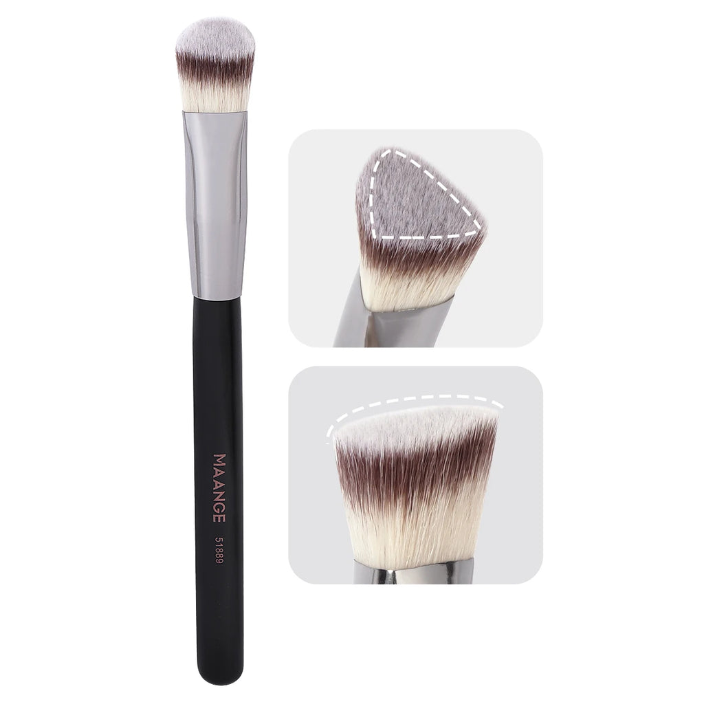 MAANGE Make-up Pinsel für Concealer im Augenbereich und Foundation